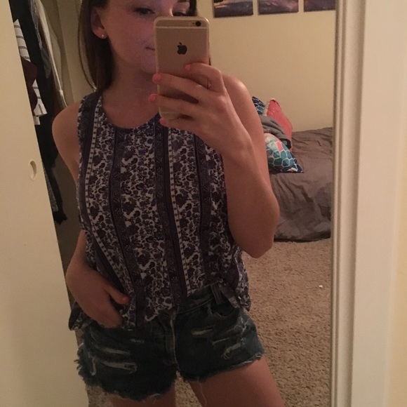 Blue/purple tank top H&M - Picture 2 of 4